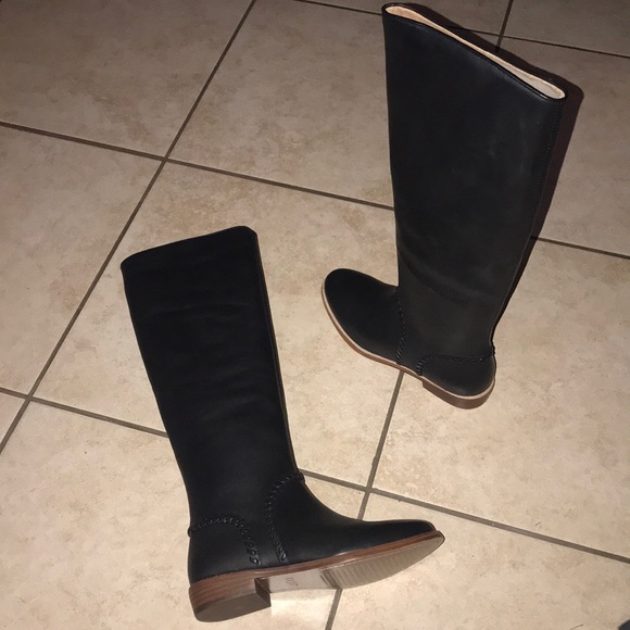 Women’s Unlined Tall Leather Boots #6 NO OFFERS - Picture 2 of 6